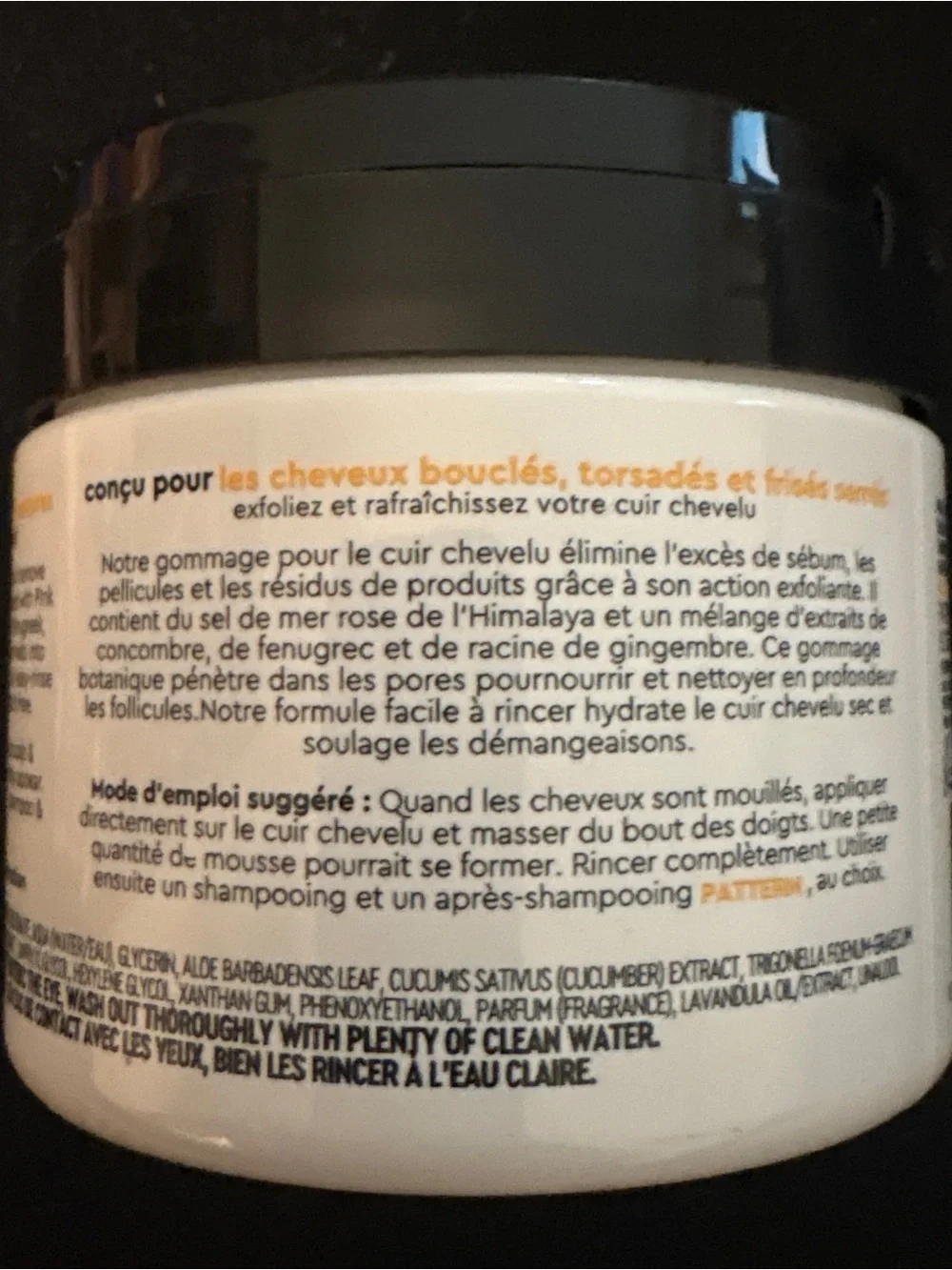 PATTERN Revitalizing Scalp Scrub 7.4 oz Curly Coily Hair